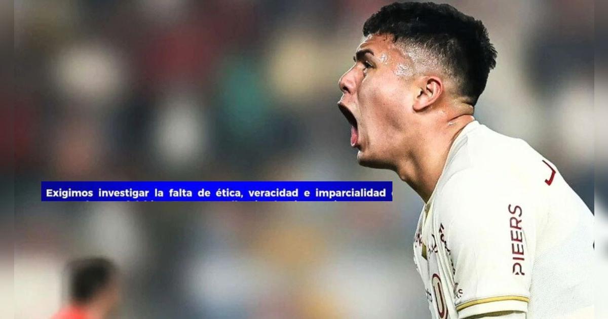 Club histórico presentó reclamo contra árbitro por polémica ante la 'U': 