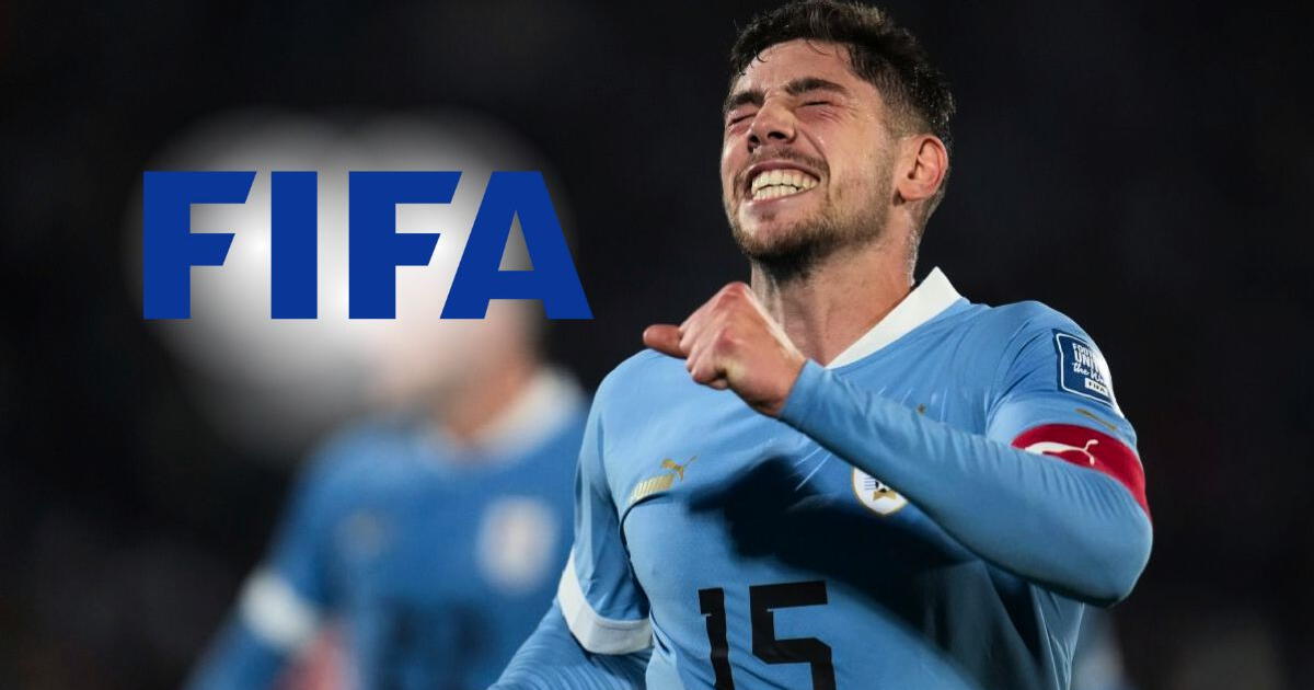 Oficial: FIFA modificó puntos tras Eliminatorias y Uruguay descendió 3 puestos en tabla