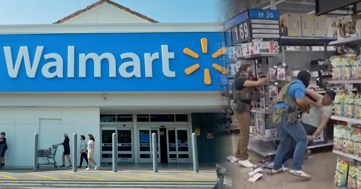 Pánico en Walmart para INMIGRANTES: agentes de ICE usan pistola Taser para DISPARAR a un hombre