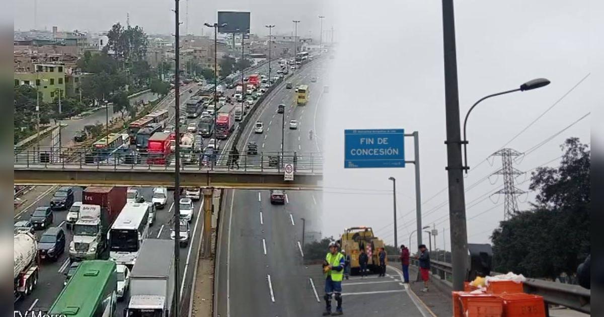 Excelente noticia para los conductores | Reabren parcialmente Vía Evitamiento tras cierre por siniestro vehicular de vehículos