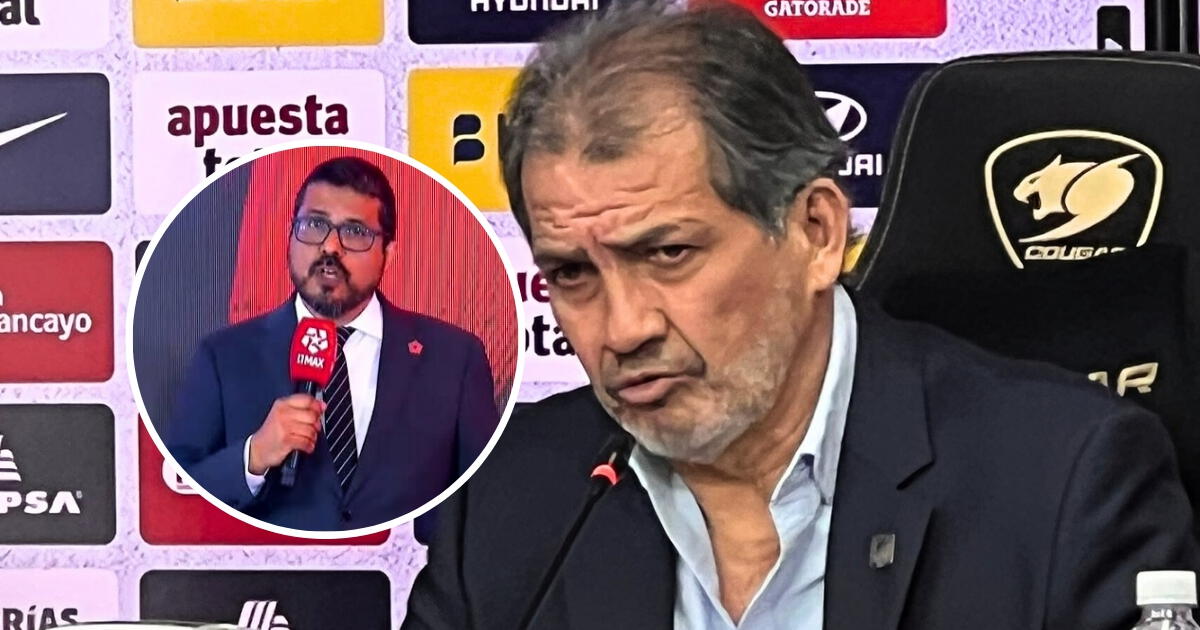 Navarro dio firme mensaje a gerente de Liga 1 por programación del Alianza vs Universitario