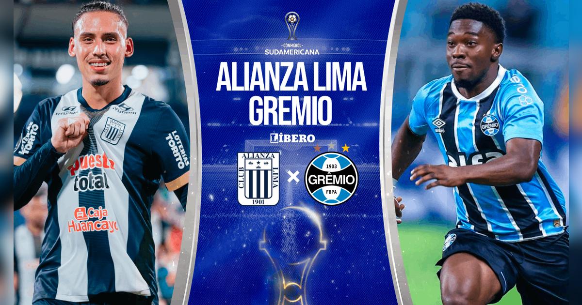 Alianza Lima vs. Gremio EN VIVO por Copa Sudamericana: pronósticos, horarios y dónde ver