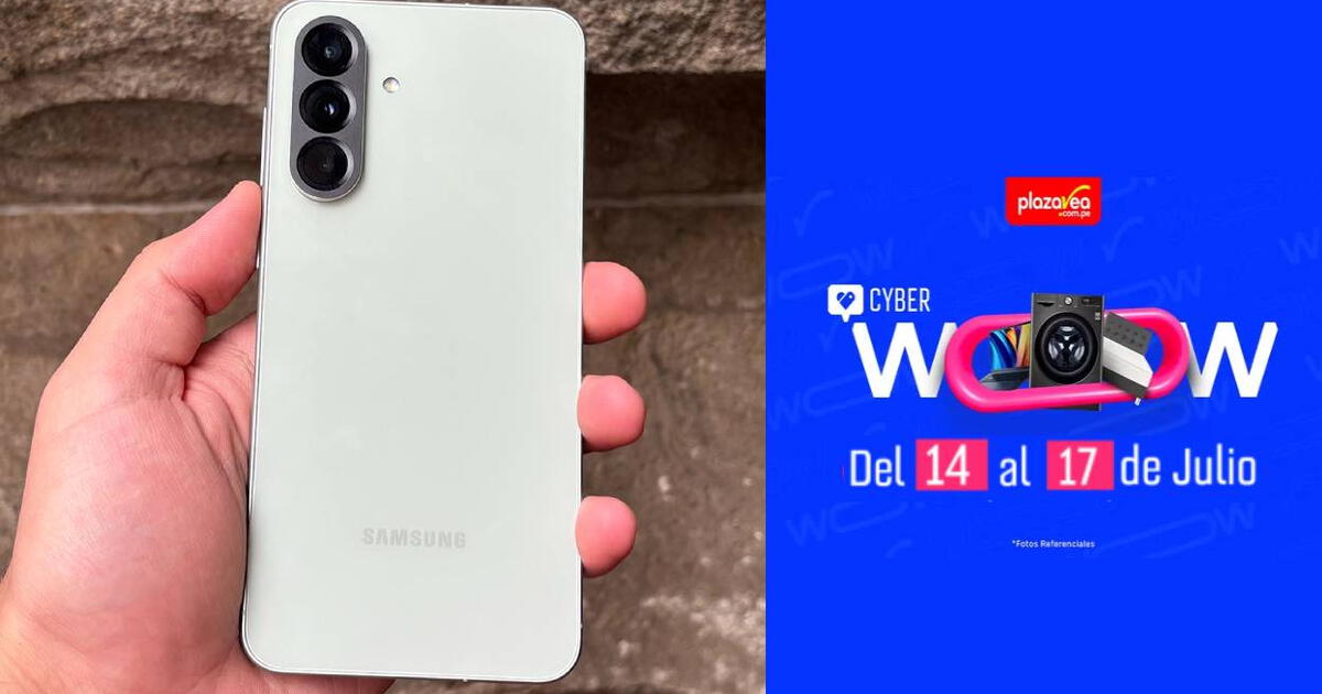 Este potente Samsung desploma su precio por el Cyber Wow: ahorra 500 soles en Plaza Vea