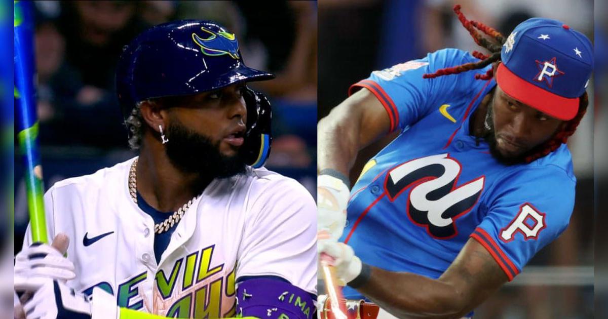 Junior Caminero y Oneil Cruz pusieron por alto a los latinos en el Home Run Derby, aunque la corona fue ajena por lo mínimo