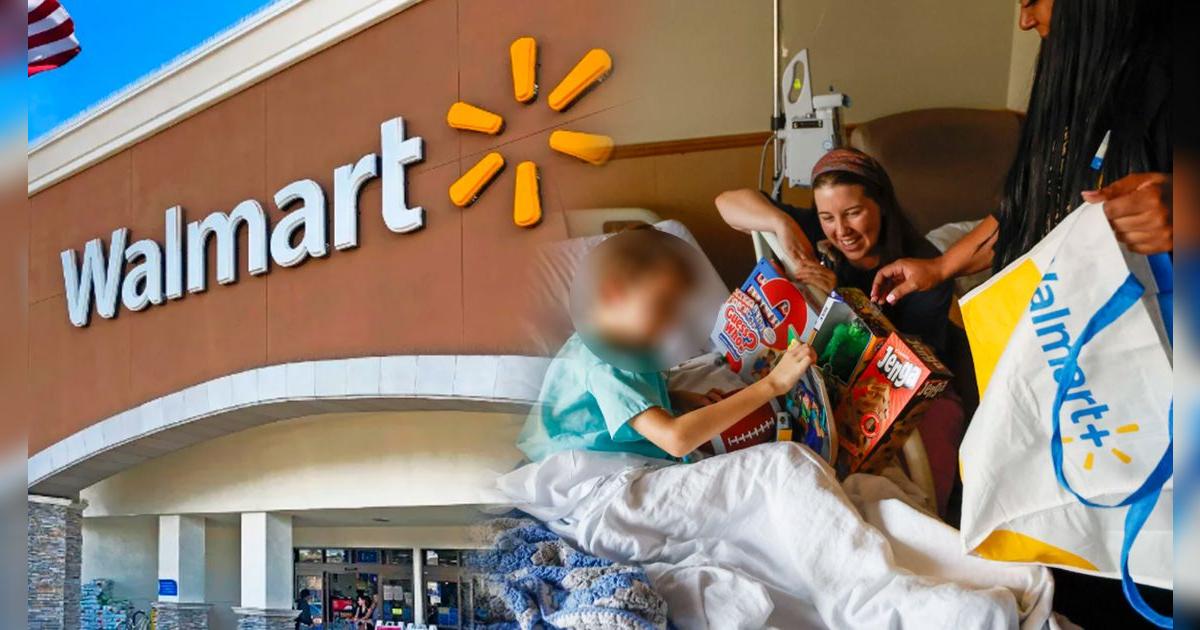 Empleados de Walmart conmueven a niños de este hospital de EE. UU. tras donarles regalos