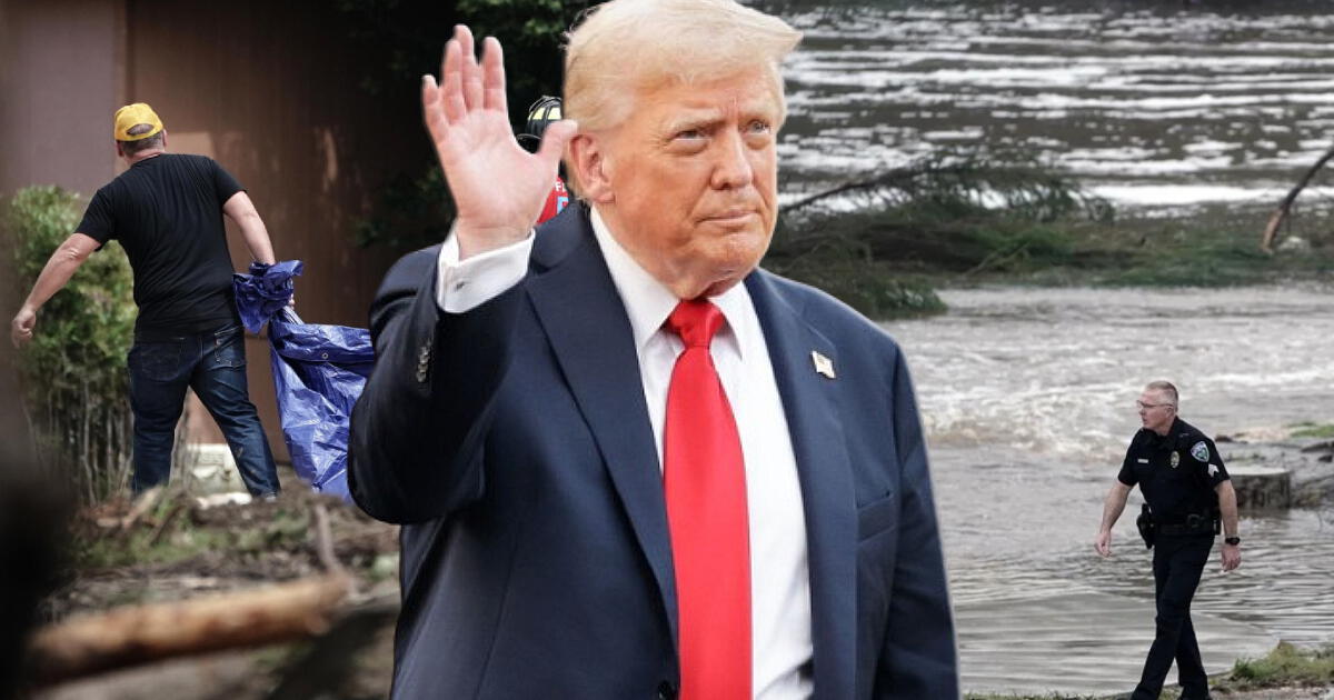 La polémica medida de Donald Trump en medio de las inundaciones ocurridas en el centro de Texas