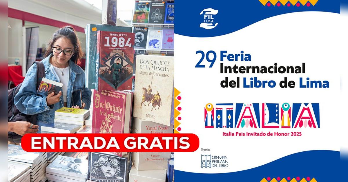 Entrada gratis a la Feria del Libro 2025 de lunes a jueves: conoce quiénes son los beneficiarios