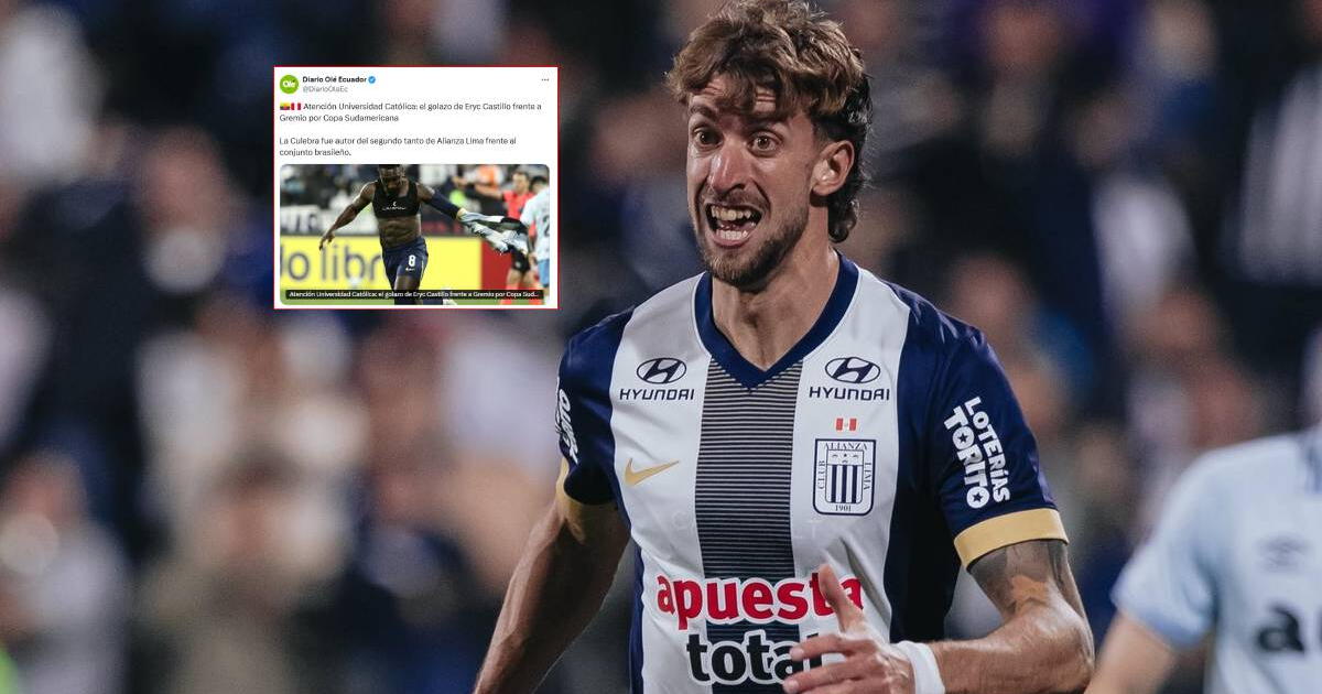 Prensa ecuatoriana asustada con Alianza Lima: 