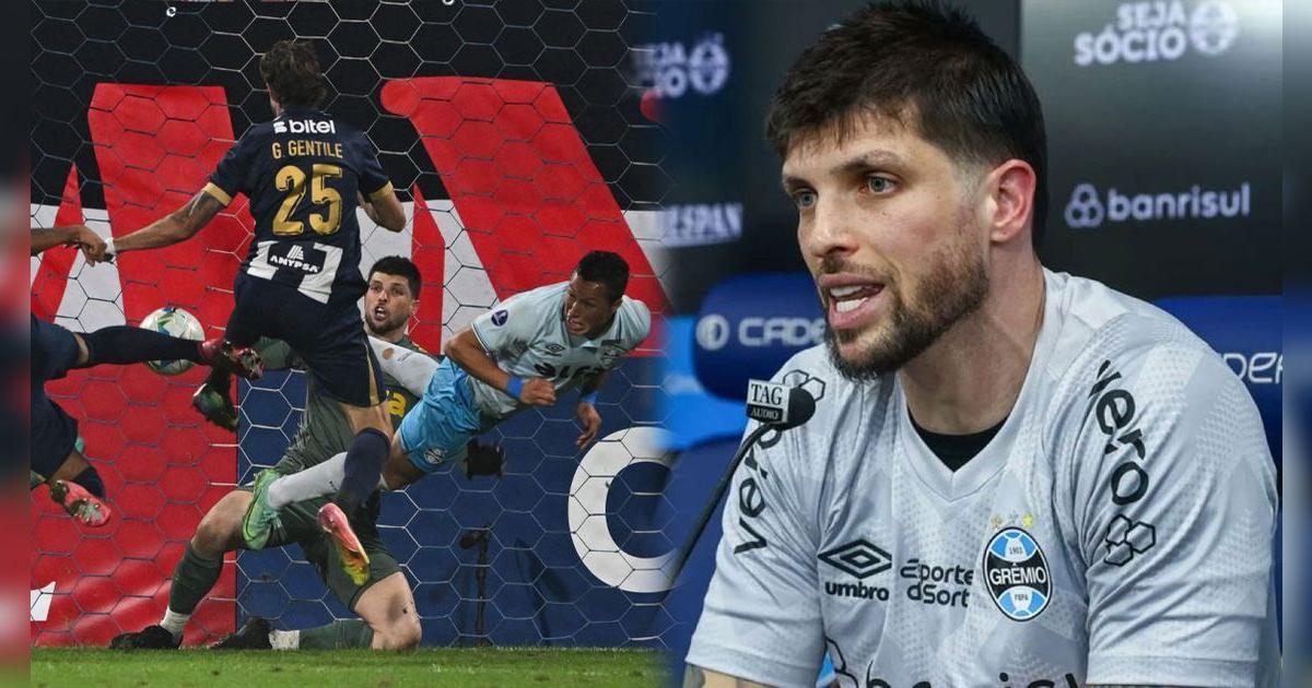 Arquero de Gremio dejó tajante calificativo tras recibir 2 goles de Alianza Lima: 