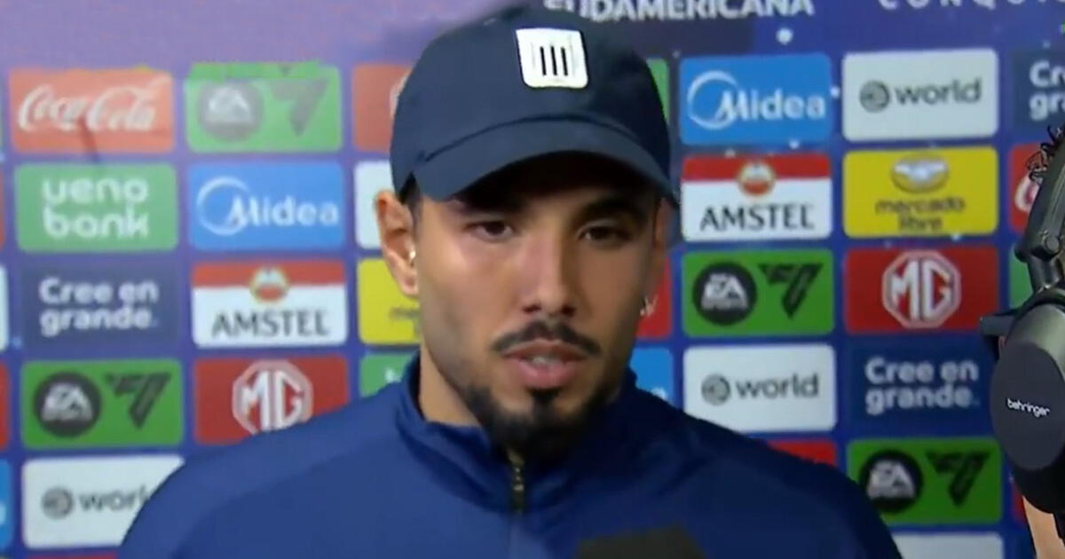 Sergio Peña expresó su firme sentir tras volver a jugar con Alianza Lima: 