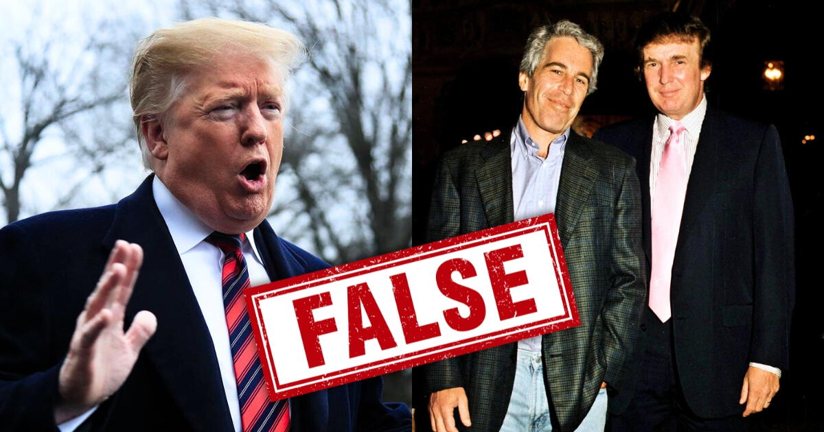 Donald Trump lo niega todo: jamás firmó carta a Jeffrey Epstein y amenaza con demandar a medios que digan lo contrario