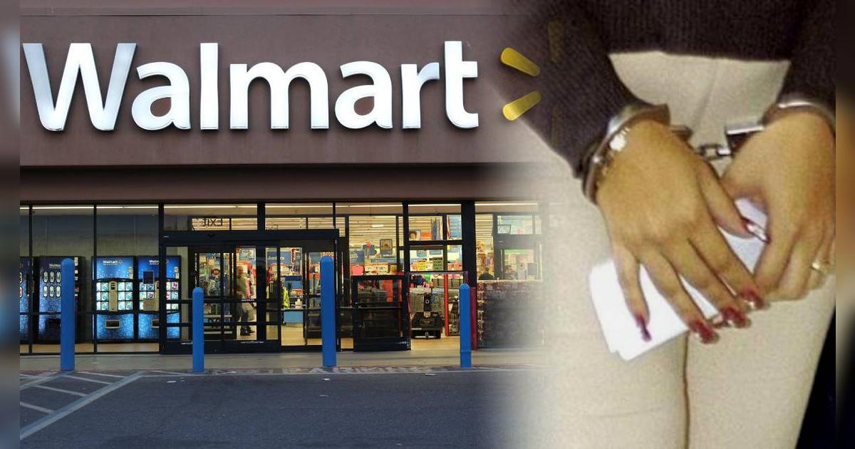 Pánico en Walmart: policía reporta arresto de esta mujer que golpeó a un comprador con una palanca y cortó a otro