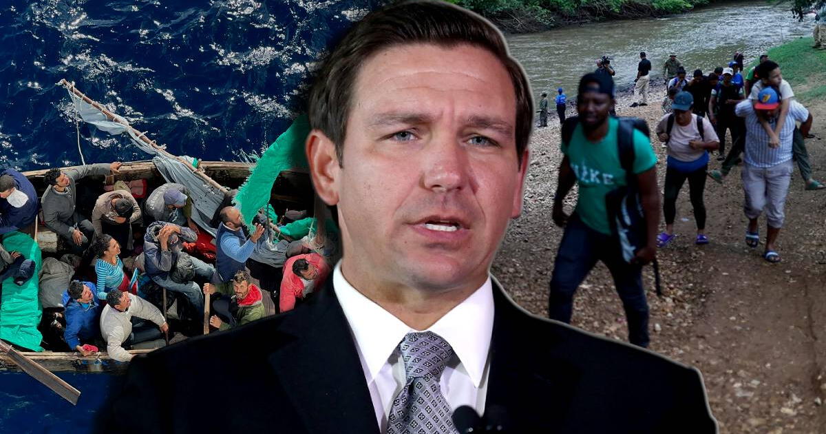 ¿Inmigrantes se despiden de Florida? Gobernador Ron DeSantis firma proyecto de ley que da duro golpe a la inmigración y ya entró en vigor