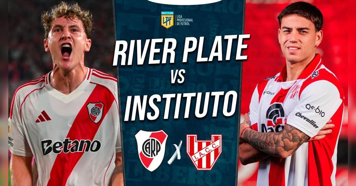River vs Instituto EN VIVO vía ESPN Premium: horario, pronóstico y dónde ver la Liga Profesional