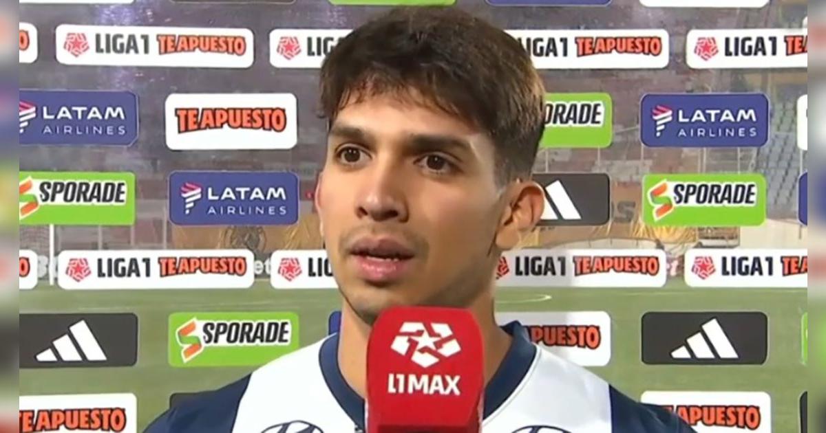Burlamaqui se confiesa y deja tajante mensaje tras debut con Alianza Lima: 