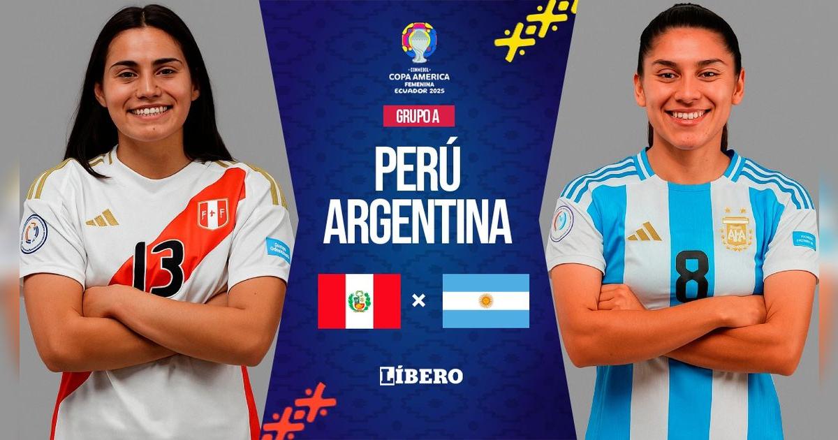 Perú vs. Argentina EN VIVO por la Copa América Femenina: pronósticos, horarios y canales para ver