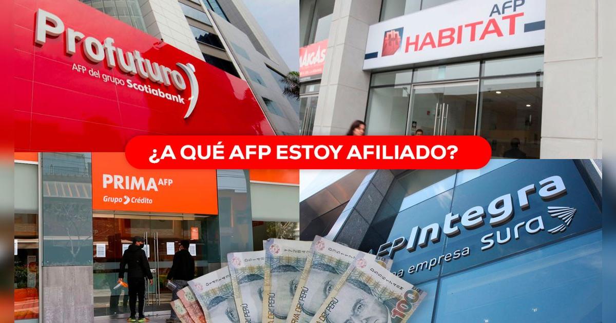 Consulta de afiliados AFP: en qué fondo de pensiones estoy y cuánto dinero tengo para un posible retiro
