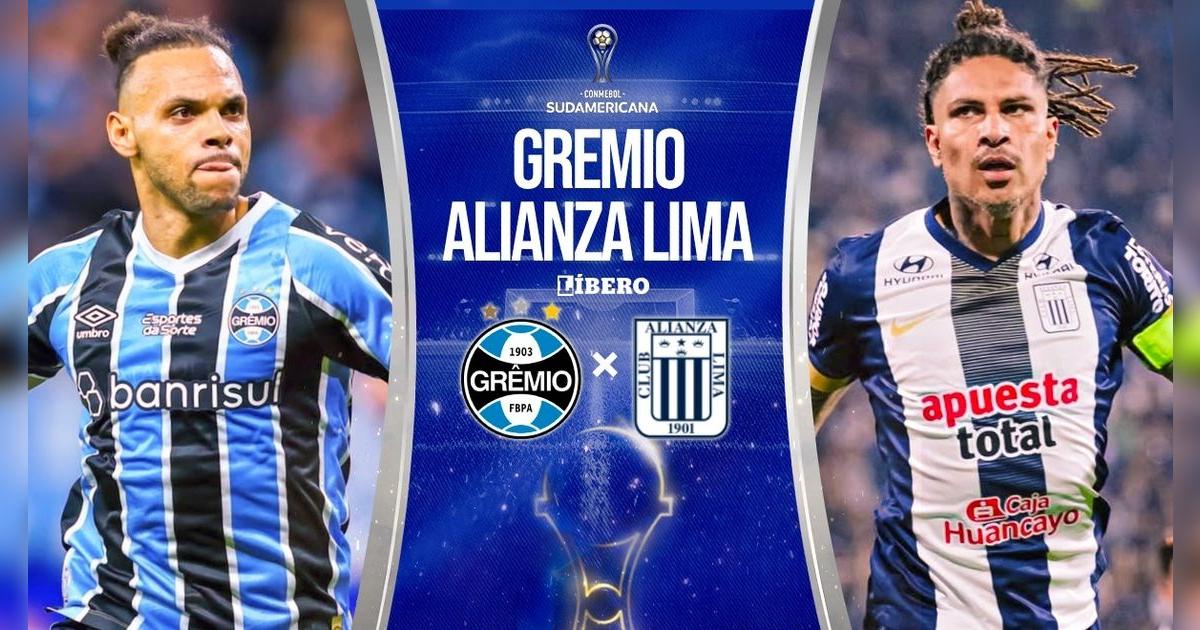 Alianza Lima vs. Gremio EN VIVO por Copa Sudamericana: pronósticos, horarios y canales