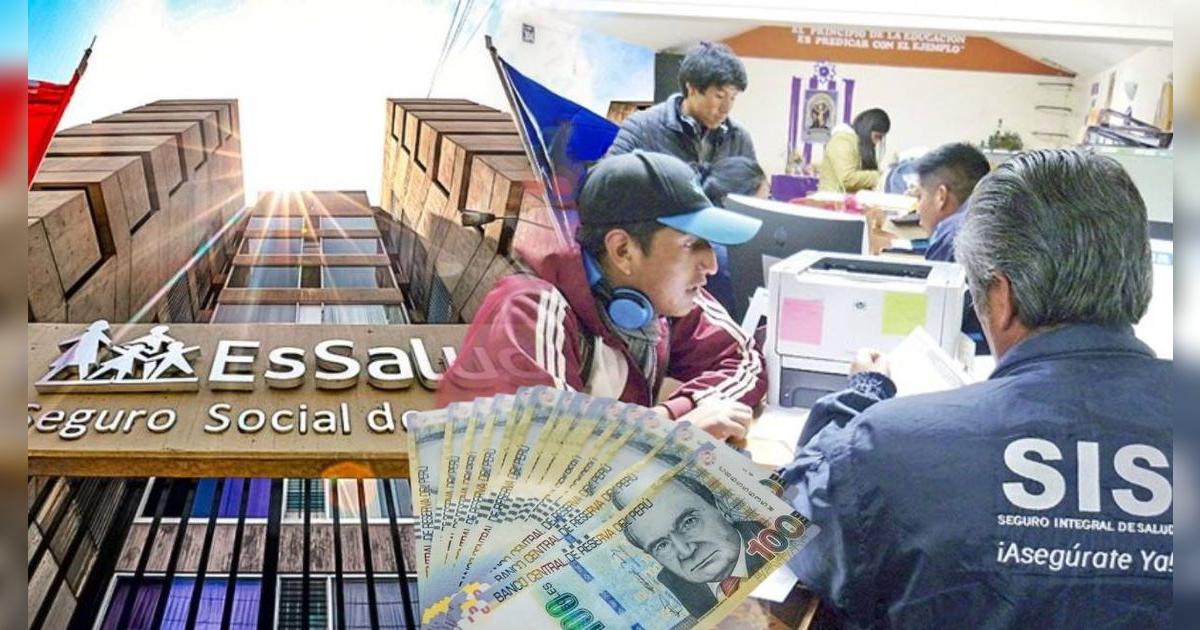 Estos son todos los subsidios que ofrece SIS y EsSalud solo por estar registrado y cumplir con los requisitos establecidos