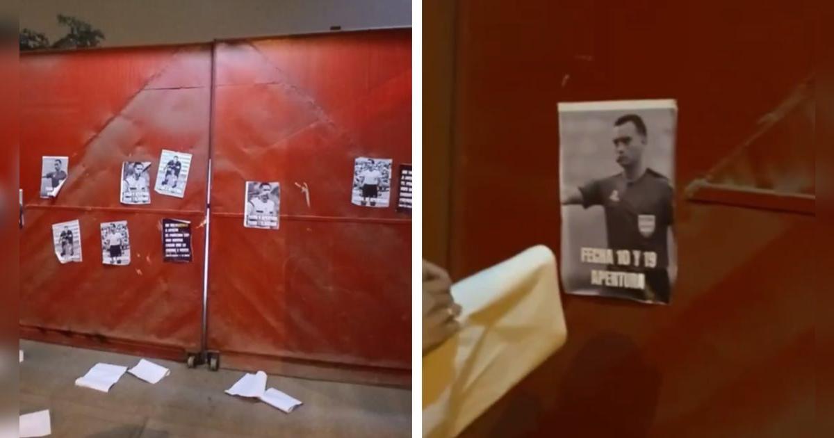 Presuntos hinchas de Sport Boys dejaron mensajes de amenaza en la puerta de la Videna
