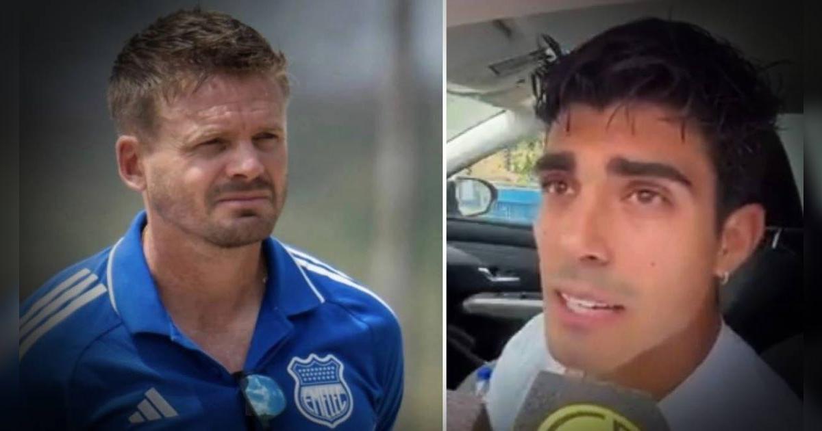 Alfonso Barco fue directo y dio firme mensaje sobre el DT de Emelec tras ser suplente: 