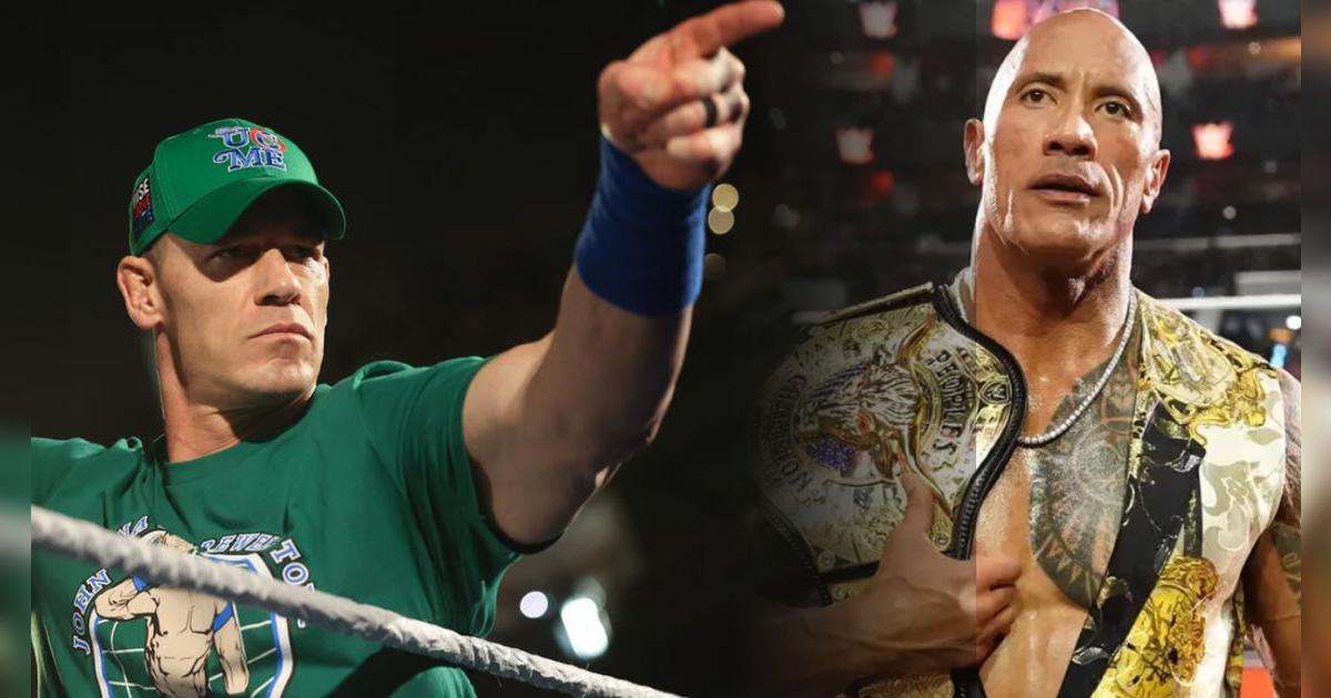 Atención, fanáticos de la WWE | John Cena podría enfrentar a 'La Roca' antes de su retiro