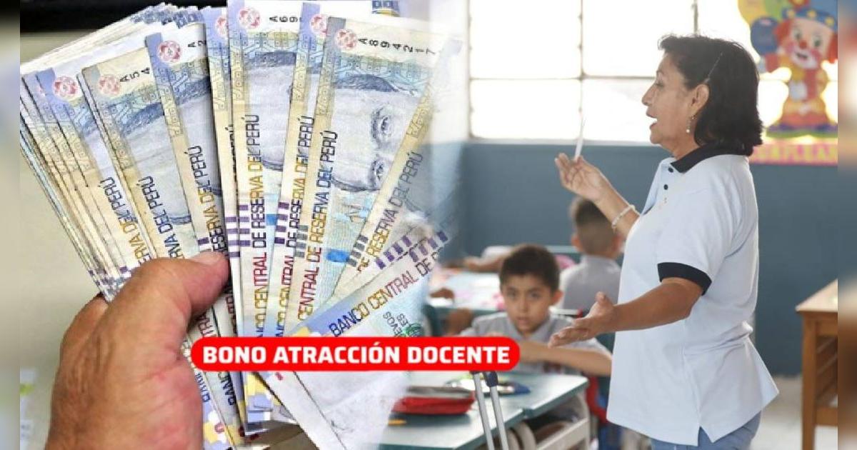 Confirmado | Salió el Bono de atracción docente 2025: lista oficial de profesores que cobrarán 18 mil soles de la CPM