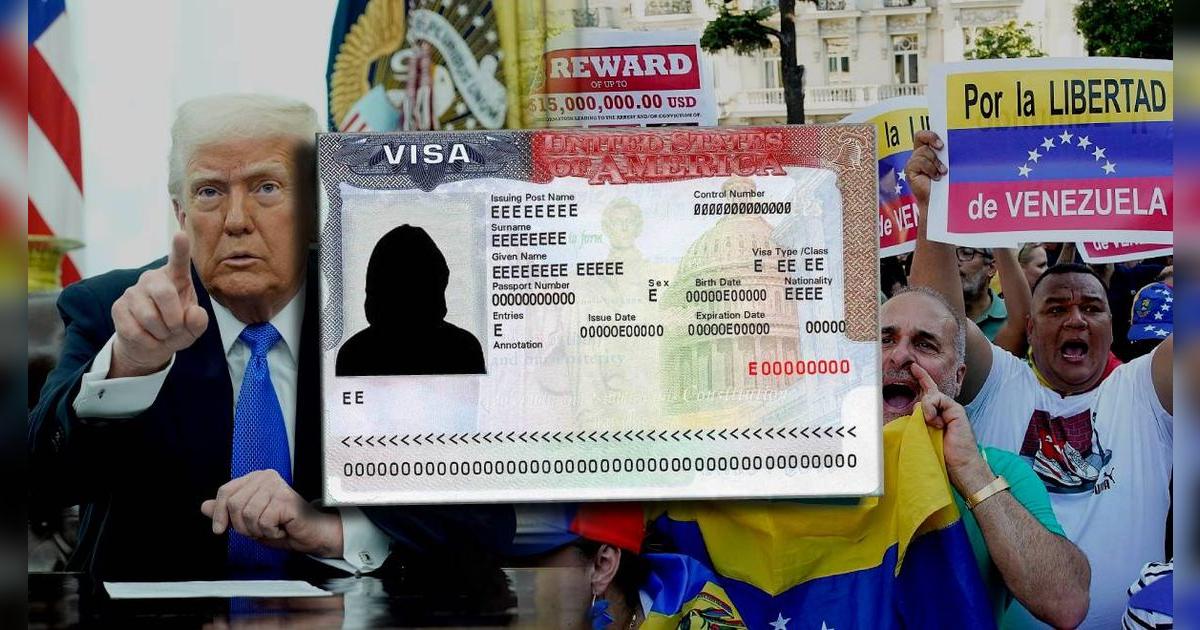 Es oficial | Venezolanos que buscaban entrar a Estados Unidos dijeron adiós a estas visas por orden de Donald Trump