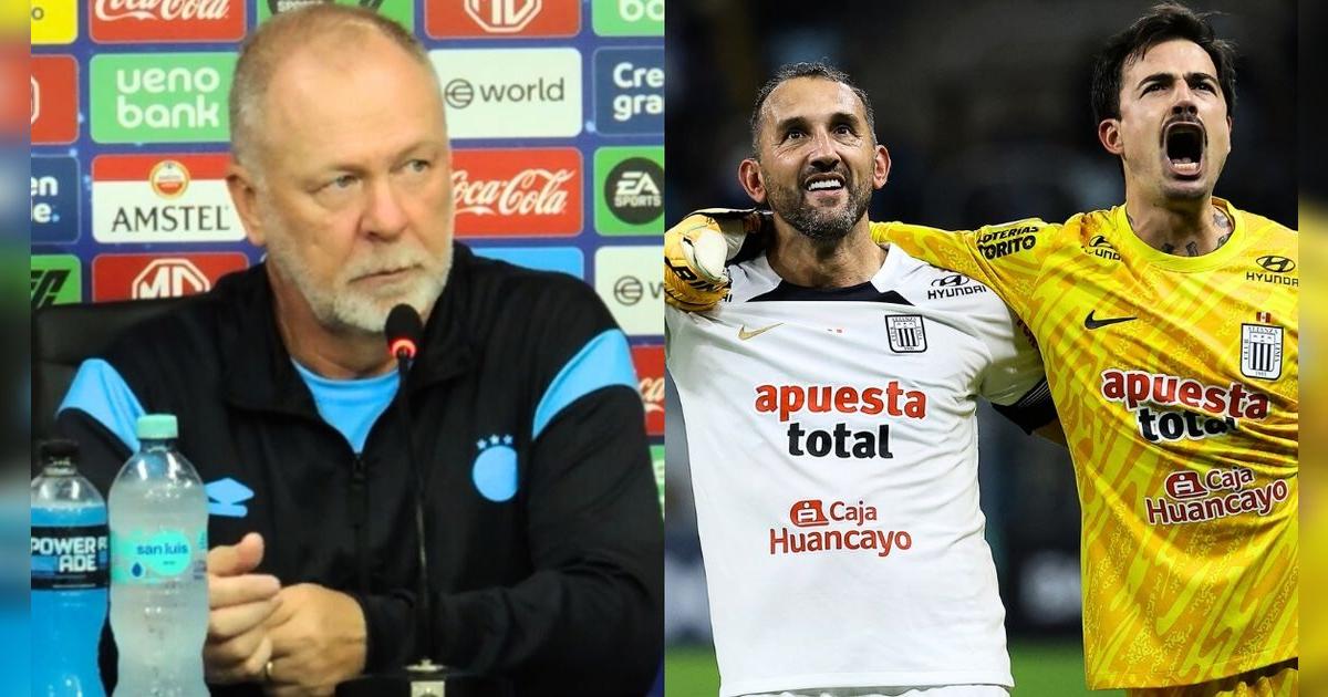 DT de Gremio dejó fuerte comentario tras quedar eliminado por Alianza de la Sudamericana: 