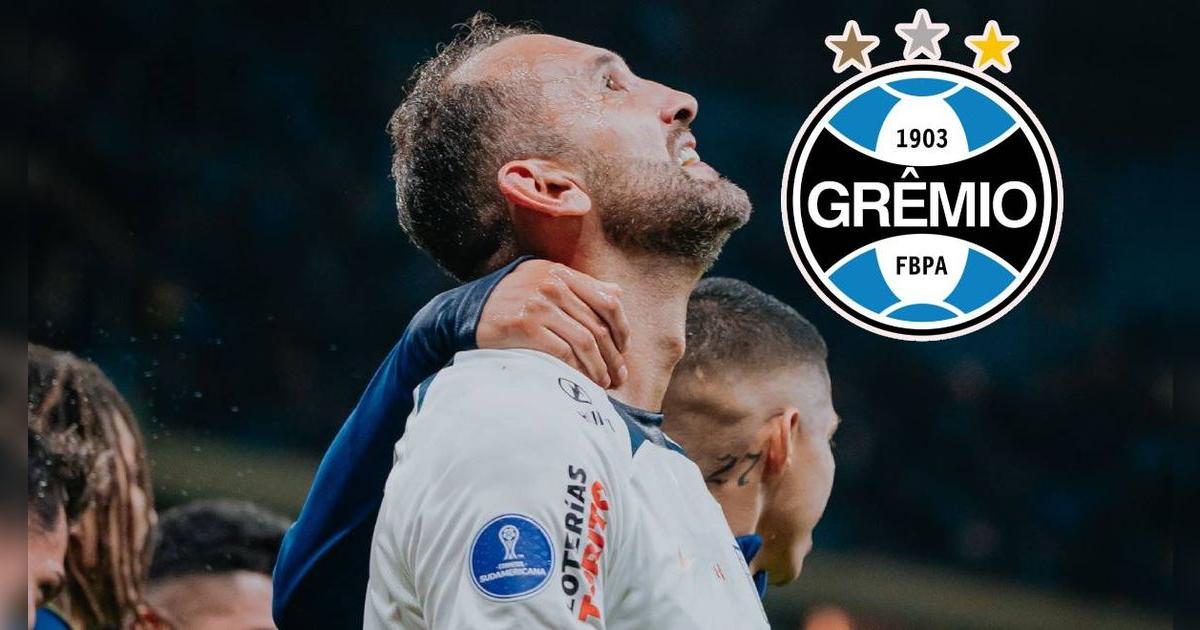 Hernán Barcos dio firme comentario tras eliminar a su adorado Gremio de la Sudamericana: 