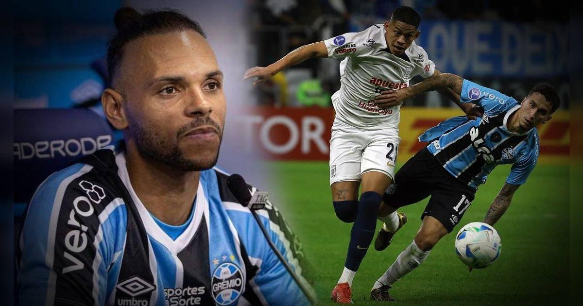 Martin Braithwaite, delantero de Gremio, dio duro calificativo tras perder ante Alianza: 