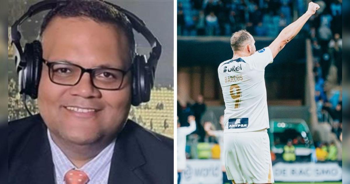 'Tanque' Arias se quiebra en vivo al narrar gol de Alianza Lima ante Gremio por Copa Sudamericana