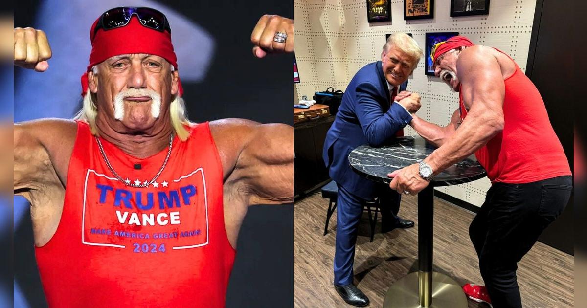 Murió Hulk Hogan, leyenda de la WWE: ¿qué se sabe sobre sus creencias y fiel apoyo a Donald Trump?