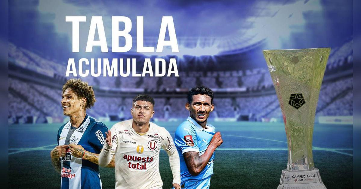 Acumulado Liga 1: Tabla actualizada con los resultados de la fecha 2 del Clausura