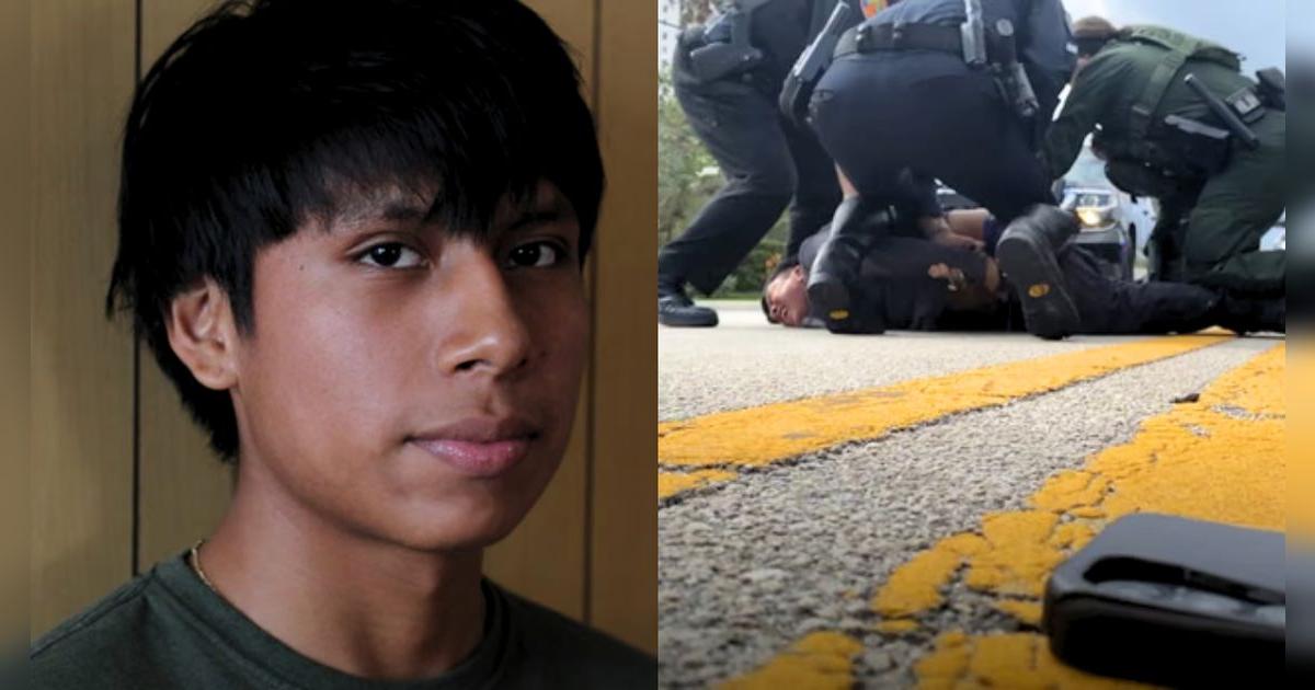 Inmigrante adolescente graba en secreto su brutal arresto por ICE: 