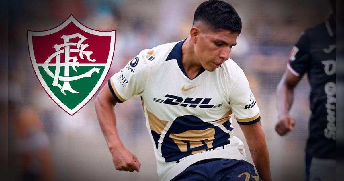 ¿Lo dejan ir? Pumas dio rotunda respuesta a Fluminense tras oferta por Piero Quispe: 