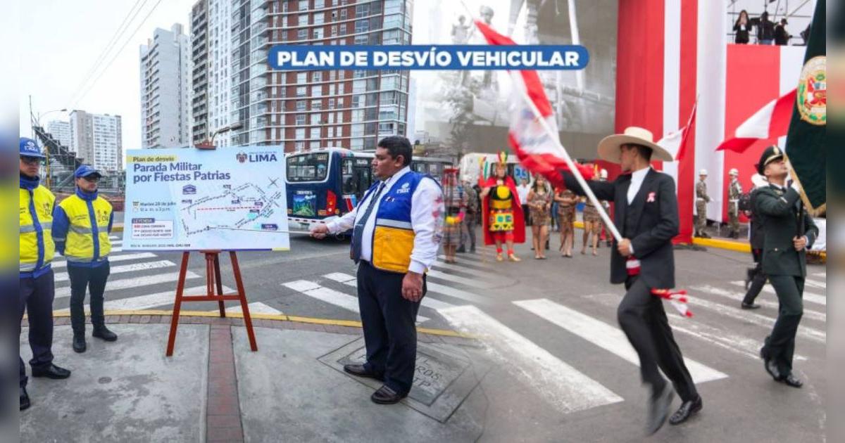 Fiestas Patrias 2025: así será el plan de desvío vehicular por la Gran Parada y Desfile Cívico-Militar