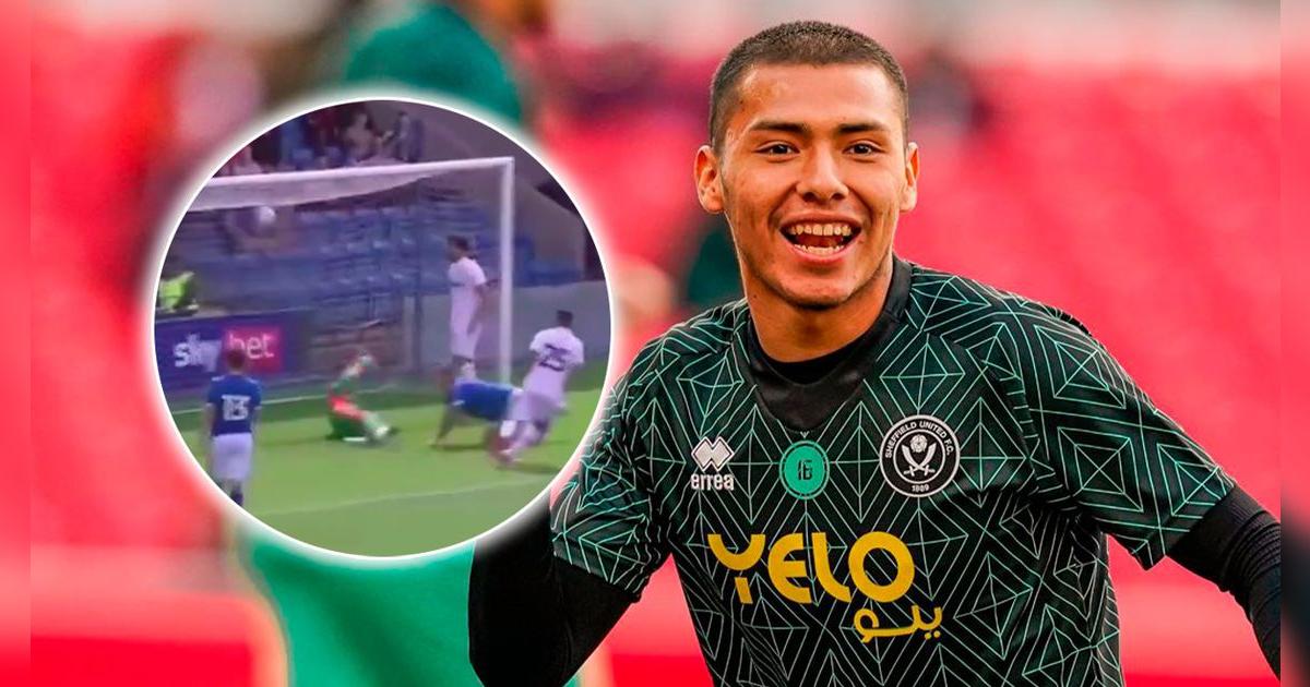 ¡Espectacular! Jefferson Cáceres anotó su primer gol con Sheffield United y fue ovacionado