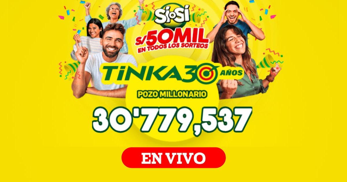 Resultados La Tinka de HOY, domingo 27 de julio: últimos números ganadores del Pozo Millonario de 30 millones de soles