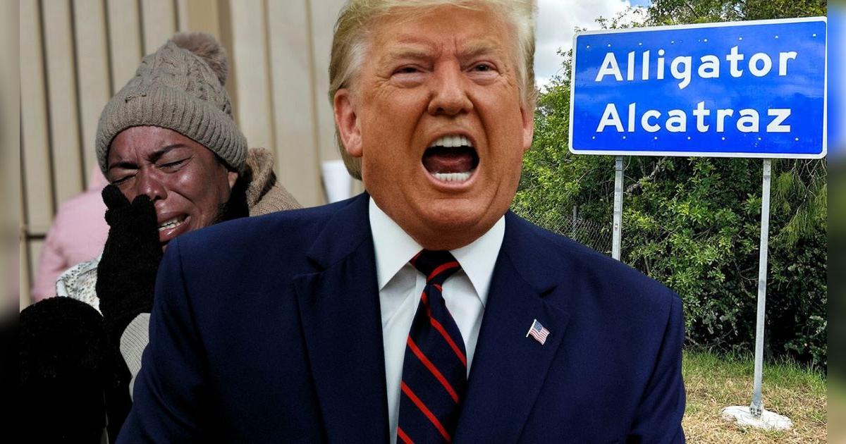 Donald Trump anuncia la peor noticia para los inmigrantes: 'Alligator Alcatraz' será tan bueno como el verdadero Alcatraz