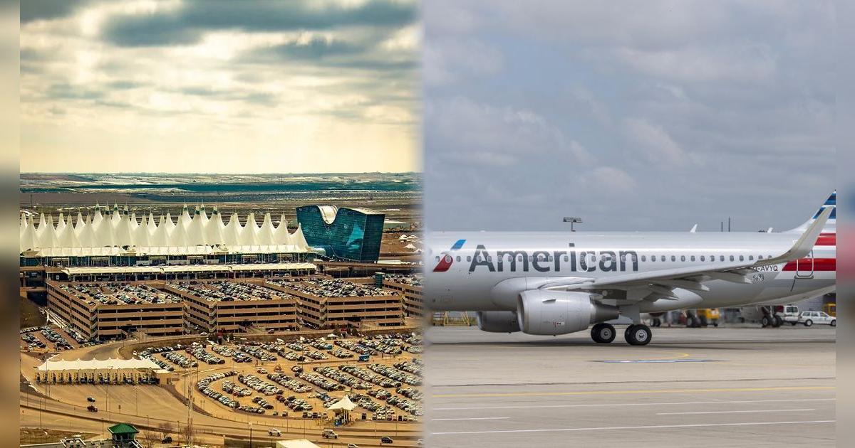 Pánico en Denver: avión de American Airlines se incendió con pasajeros a bordo