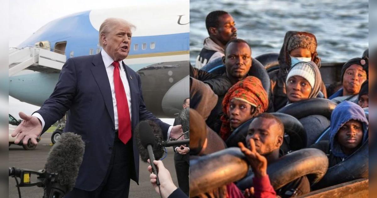 Donald Trump lanza dura advertencia migratoria para Europa en su viaje a Escocia y desata inquietud en el continente