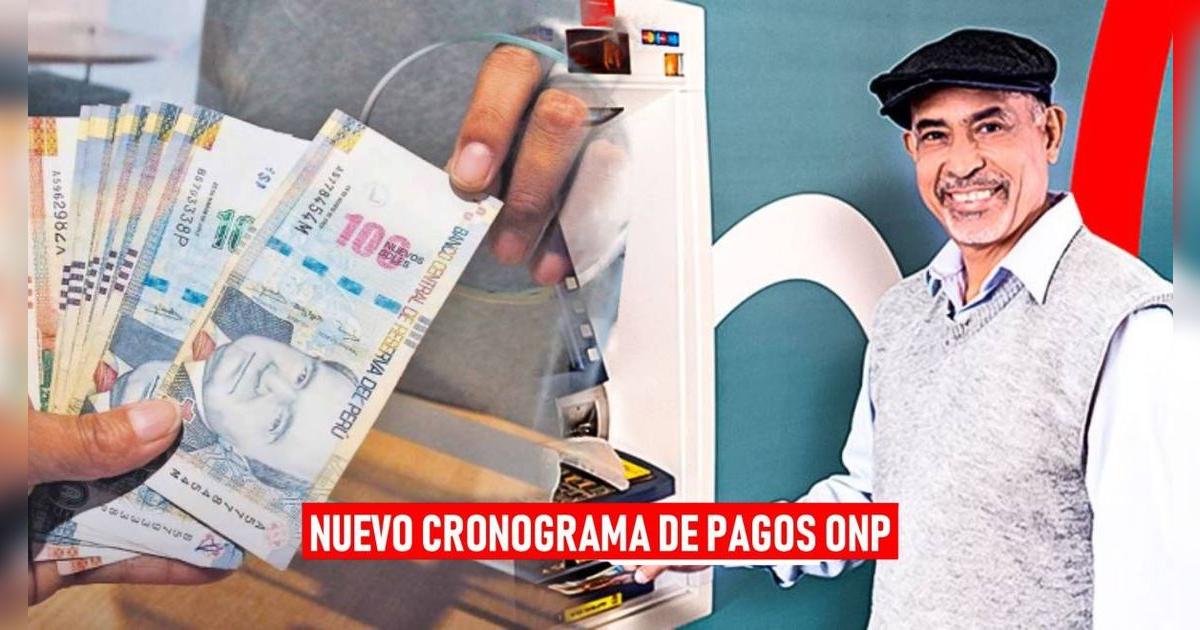 Pago de pensiones ONP 2025: quiénes cobran el próximo viernes 8 de agosto, según el cronograma oficial