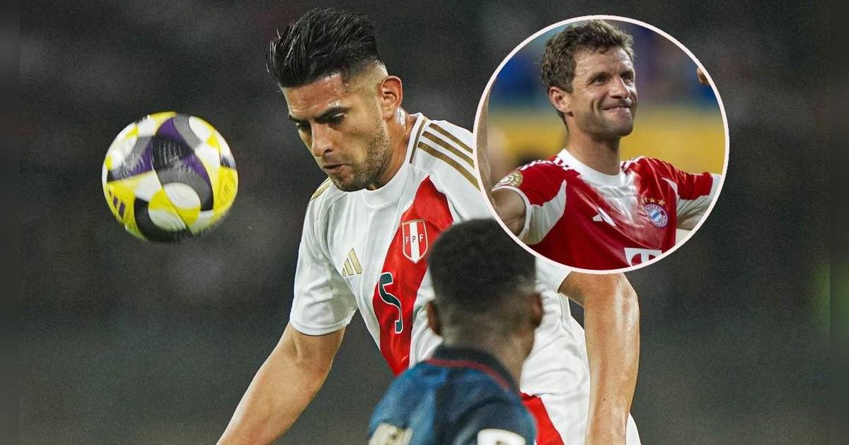 ¡Batacazo! Futbolista de la selección peruana muy cerca de jugar con Thomas Müller