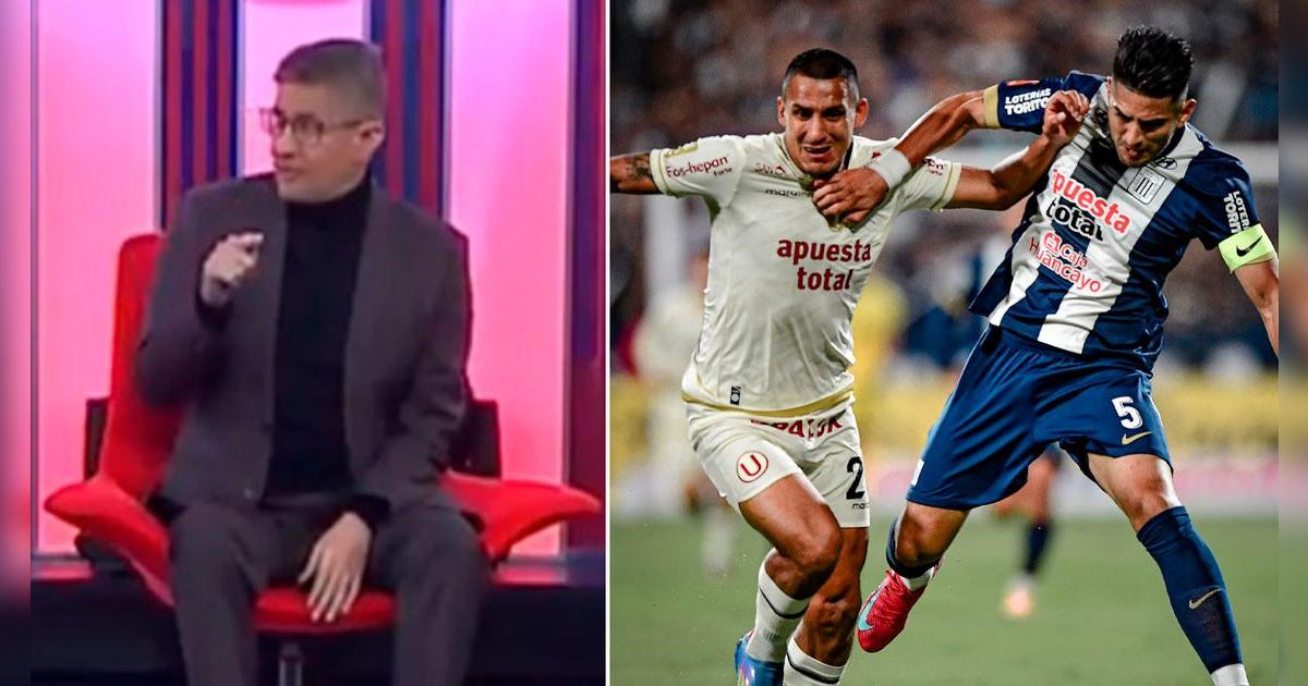 Erick Osores defiende a Universitario por fecha del clásico: 