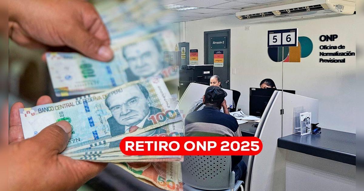 Retiro ONP de hasta 5 UIT en 2025: ¿en qué consiste el proyecto de ley y cómo sería el desembolso?