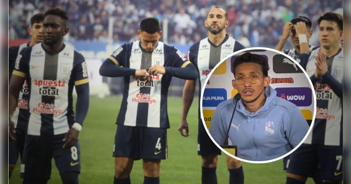 Christofer Gonzáles ya vive el clásico y dio firme calificativo a Alianza Lima: 
