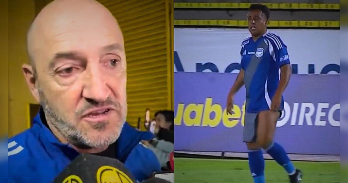 DT de Emelec dio fuertes detalles sobre la lesión de Christian Cueva: 