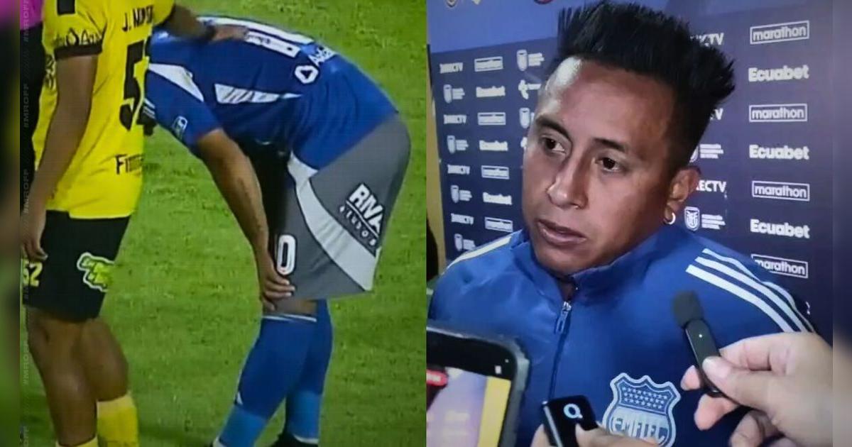 Christian Cueva dio importante noticia tras sufrir una lesión en pleno partido: 