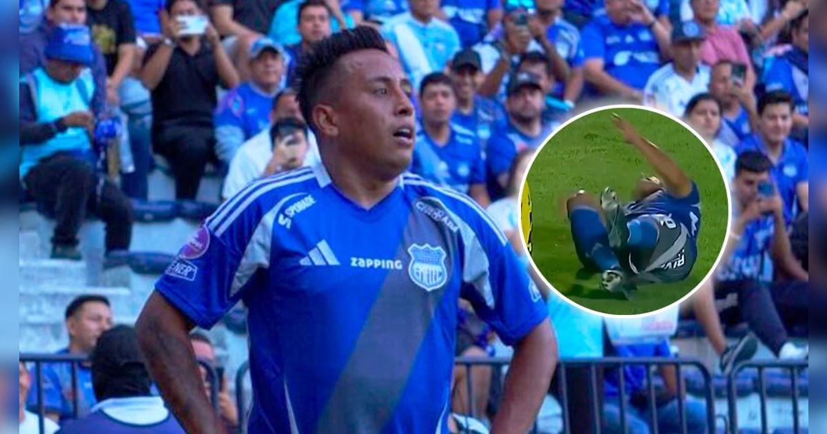 Prensa de Ecuador dio firme comentario sobre Christian Cueva tras lesión con Emelec: 